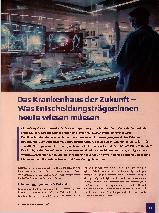Vorschauseite 1: Das Krankenhaus der Zukunft - Was Entscheidungsträgerinnen heute wissen müssen
