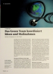 Vorschauseite 1: Das Green Team koordiniert Ideen und Maßnahmen.