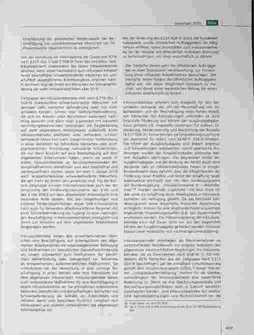 Vorschauseite 6: Bestandsaufnahme und Empfehlungen des Deutschen Vereins zur selbstbestimmten Teilhabe am Arbeitsleben von Menschen mit Behinderungen.