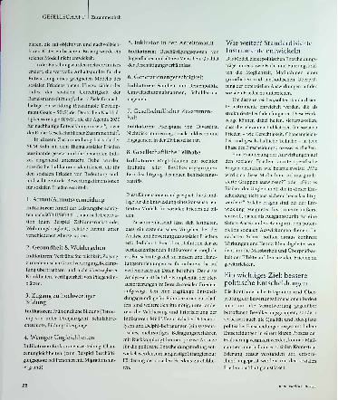 Vorschauseite 3: Sozialer Frieden in der Kommune: eine Frage der Gerechtigkeit
