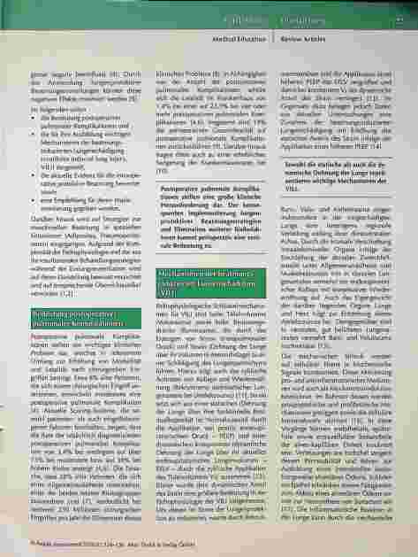 Vorschauseite 2: Differenzierte Beatmung im Operationssaal