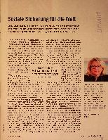 Vorschauseite 1: Soziale Sicherung für die Welt