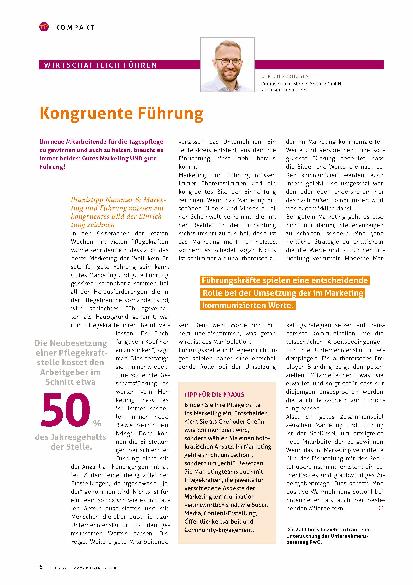 Vorschauseite 1: Korrektur: Kongruente Führung