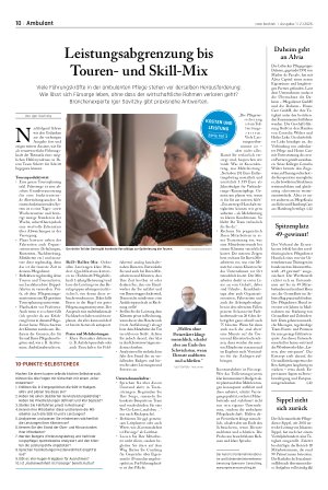 Vorschauseite 1: Leistungsabgrenzung bis Tourenund Skill-Mix