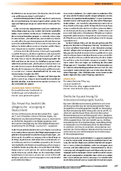 Vorschauseite 2: Molekulare Bremse in der Wundheilung entdeckt