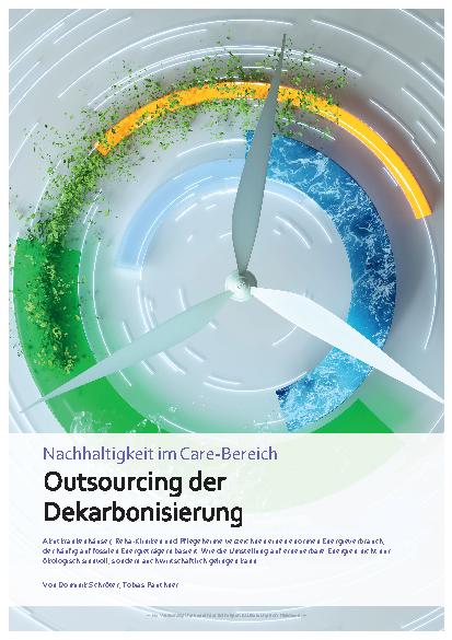 Vorschauseite 1: Nachhaltigkeit im Care-Bereich: Outsourcing der Dekarbonisierung