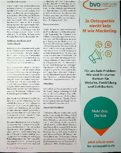 Vorschauseite 2: Therapie oder Skalpell? Behandlungen im Vergleich