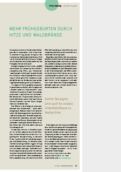 Vorschauseite 2: Forschung