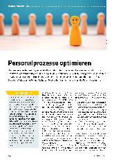 Vorschauseite 1: Personalprozesse optimieren