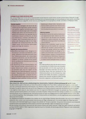 Vorschauseite 2: Cochrane Pflege Forum Das Erleben aktiver Isolation im Krankenhaus
