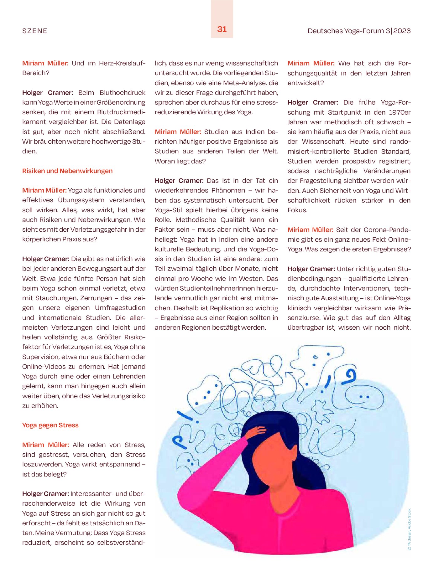 Vorschauseite 2: Von der Matte in die Medizin: Wie Yoga als Komplementär-Therapie wirkt