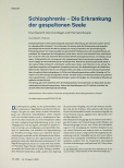 Vorschauseite 1: Schizophrenie - Die Erkrankung der gespaltenen Seele. Eine Übersicht über Grundlagen und Pharmakotherapie.