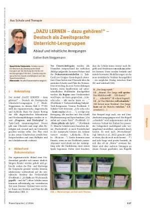 Vorschauseite 1: „DAZU LERNEN – dazu gehören! “ – Deutsch als Zweitsprache Unterricht-Lerngruppen Ablauf und inhaltliche Anregungen