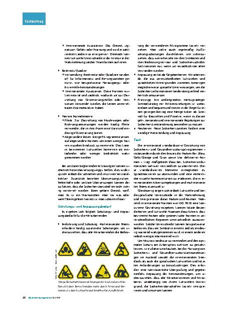 Vorschauseite 3: Sicherheitsund Gesundheitsschutzkennzeichnung Piktogramme im Ausland