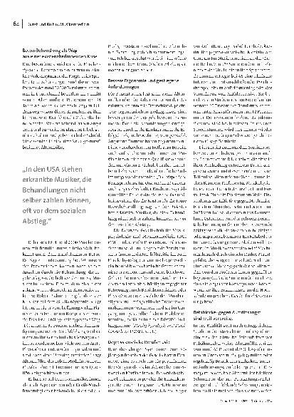 Vorschauseite 2: Botox für verkrampfte Pianist:innen - Resilienzarbeit bei Musiker:innen