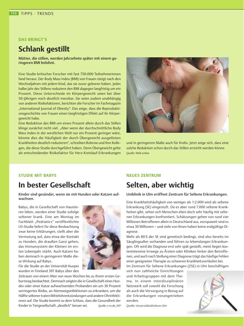 Vorschauseite 1: Tipps · Trends
