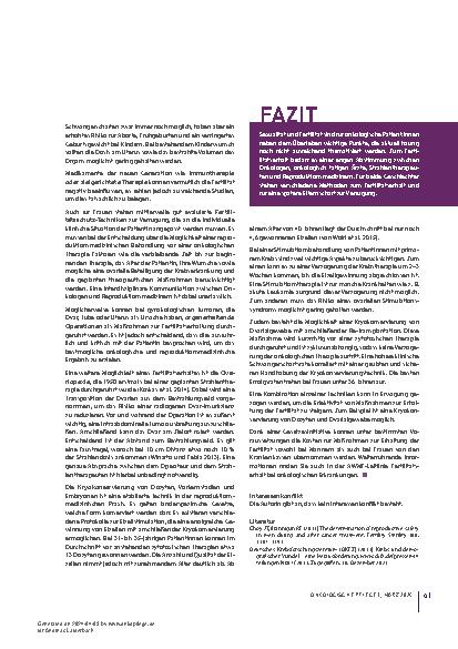 Vorschauseite 5: Sexualität und Fertilität bei jungen Erwachsenen mit Krebs