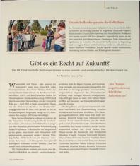 Vorschauseite 1: Gibt es ein Recht auf Zukunft?