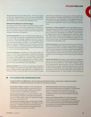 Vorschauseite 2: Kommunikation, Mobilisation & Prophylaxen