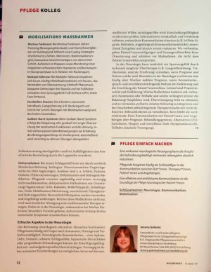 Vorschauseite 3: Kommunikation, Mobilisation & Prophylaxen