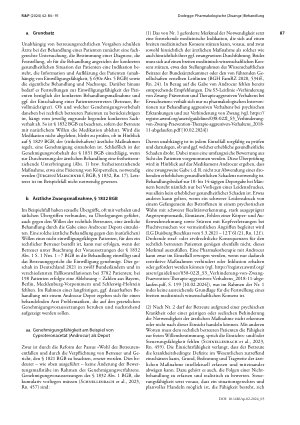 Vorschauseite 4: Pharmakologische (Zwangs-)Behandlung unter den Bedingungen des betreuungsrechtlichen Paradigmenwechsels