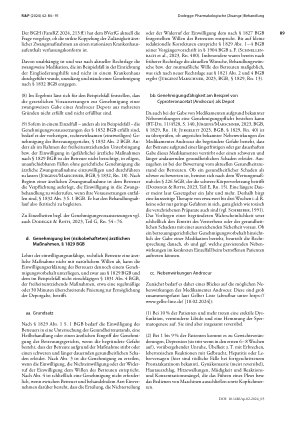 Vorschauseite 6: Pharmakologische (Zwangs-)Behandlung unter den Bedingungen des betreuungsrechtlichen Paradigmenwechsels