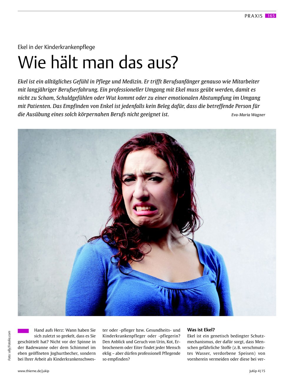Vorschauseite 1: Wie hält man das aus?