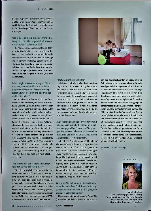Vorschauseite 5: Flucht ins Frauenhaus als letzter Ausweg