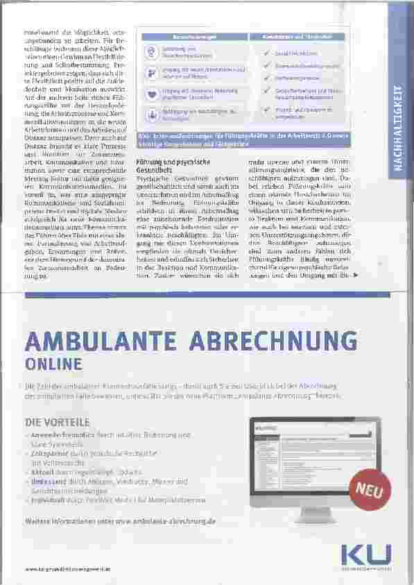 Vorschauseite 2: Gesund Führen in der Arbeitswelt 4.0