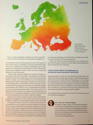 Vorschauseite 2: Legalität von Sterbewünschen Sterbehilfe und assistierter Suizid - rechtliche Regelungen in Europa