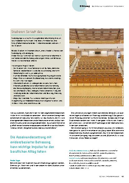 Vorschauseite 2: Es ist nie zu spät, etwas Neues zu wagen.