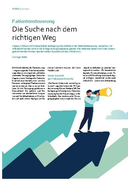 Vorschauseite 1: Patientensteuerung Die Suche nach dem richtigen Weg