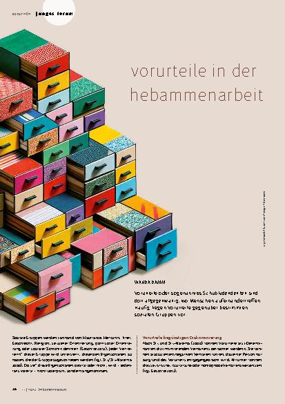 Vorschauseite 1: Vorurteile in der Hebammenarbeit
