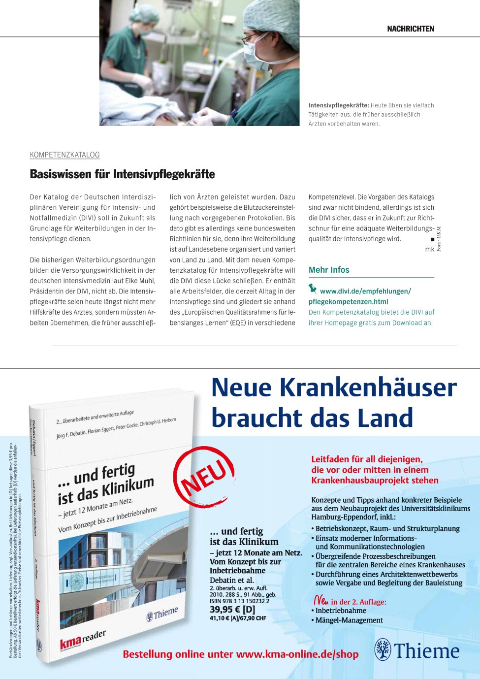 Vorschauseite 1: Basiswissen für Intensivpflegekräfte