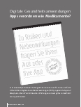 Vorschauseite 1: Digitale Gesundheitsanwendungen: Apps verordnen wie Medikamente?