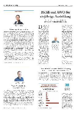 Vorschauseite 1: BFSB und AWO für einjährige Ausbildung
