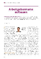 Vorschauseite 1: Arbeitgebermarke aufbauen