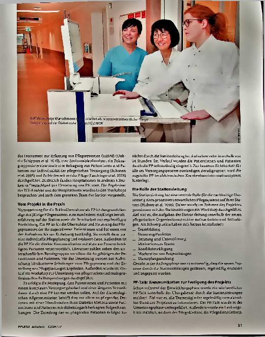 Vorschauseite 2: Primary Nursing kann die Pflegequalität verbessern.