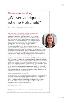 Vorschauseite 3: Führungskräfteentwicklung Lernen, wo es wehtut