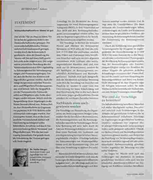 Vorschauseite 2: Die Reform des Vormundschaftsund Betreuungsrechts - was ist geplant?