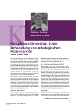 Vorschauseite 1: Komplementärmedizin in der Behandlung von onkologischen Patient:innen Einblick in die neue S3-Leitlinie