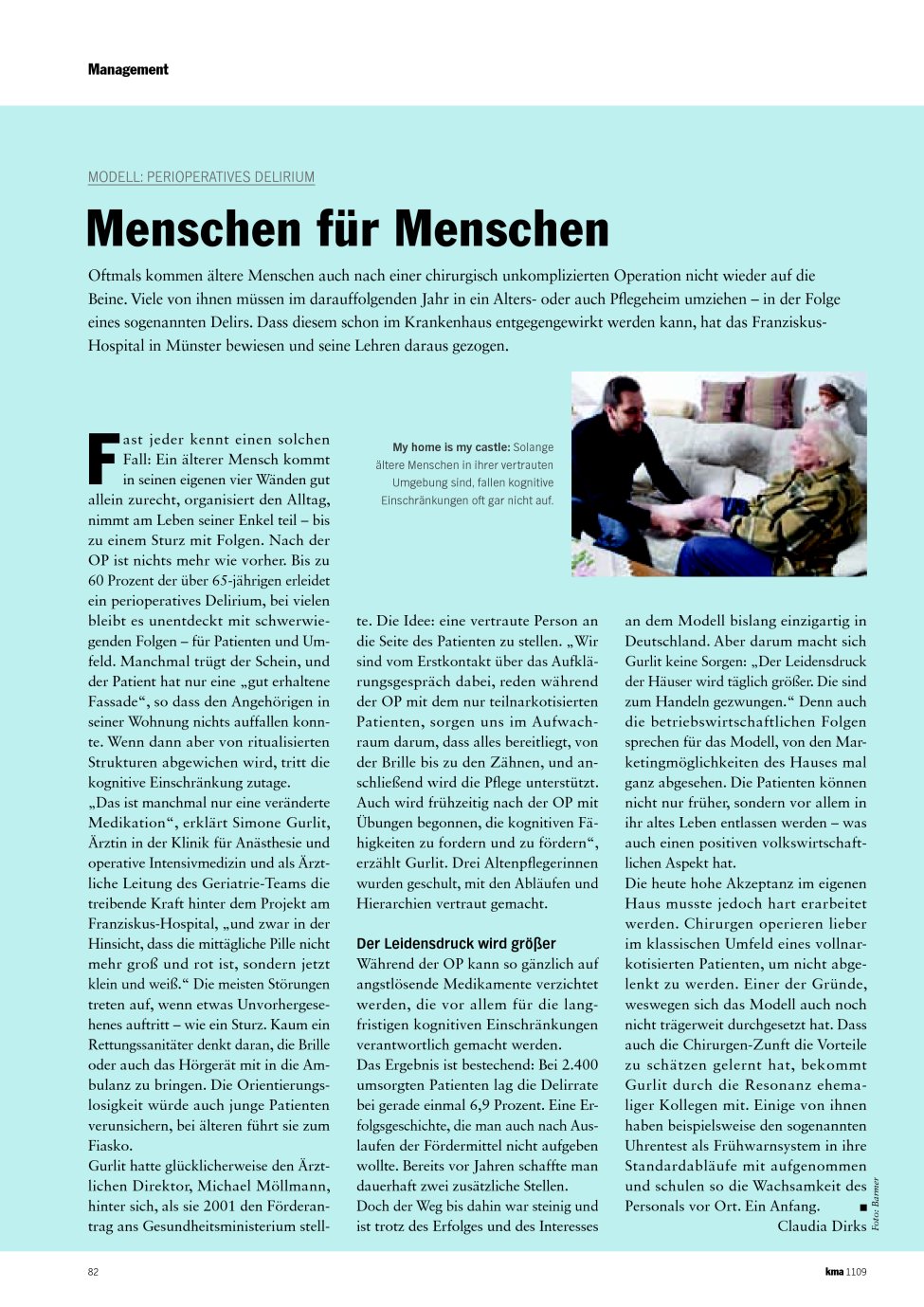 Vorschauseite 1: Menschen für Menschen