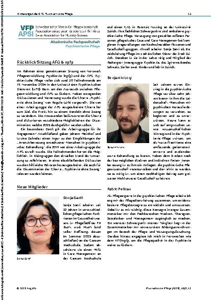 Vorschauseite 2: DGPPN-Kongress vom 27. bis 30. November 2024: „Psychische Gesundheit in Krisenzeiten“