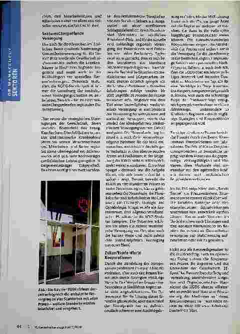 Vorschauseite 2: Herausforderungen bedeuten Chancen: Krankenhausgesellschaft Dierdorf/Selters gestaltet erfolgreich sektorenübergreifende Versorgung im ländlichen Raum.