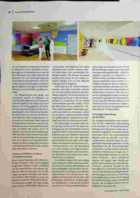 Vorschauseite 2: Healing Art: Wie Kunst im Krankenhaus die Heilung fördert