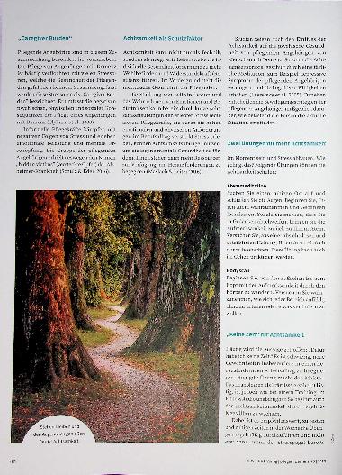Vorschauseite 3: Die Kunst der Achtsamkeit im Pflegeberuf Kleine Übungen für mehr Balance im Alltag