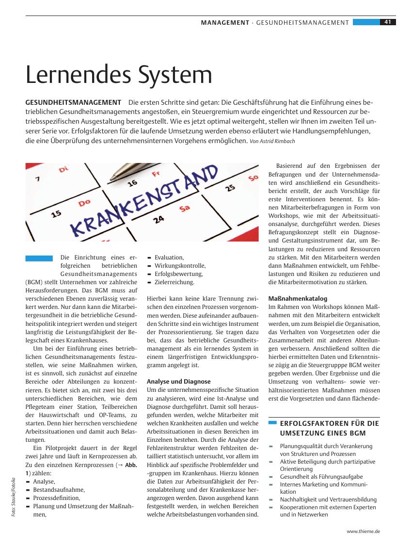 Vorschauseite 1: Lernendes System