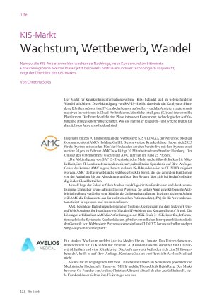 Vorschauseite 1: KIS-Markt Wachstum, Wettbewerb, Wandel