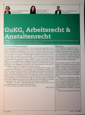 Vorschauseite 1: Die strukturelle Benachteiligung von Auszubildenden in der Zahnärztlichen Assistenz