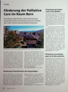 Vorschauseite 1: Förderung der Palliative Care im Raum Bern